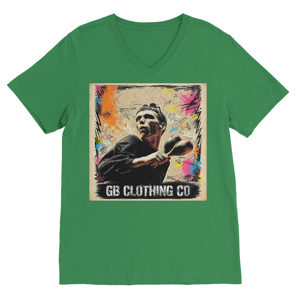 GB Legends - Bez Classic V-Neck T-Shirt