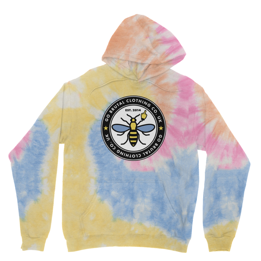 GBee Of Manchester Tie Dye Hoodie