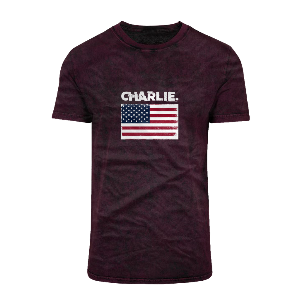 Style America Acid Washed T-Shirt (Charlie)