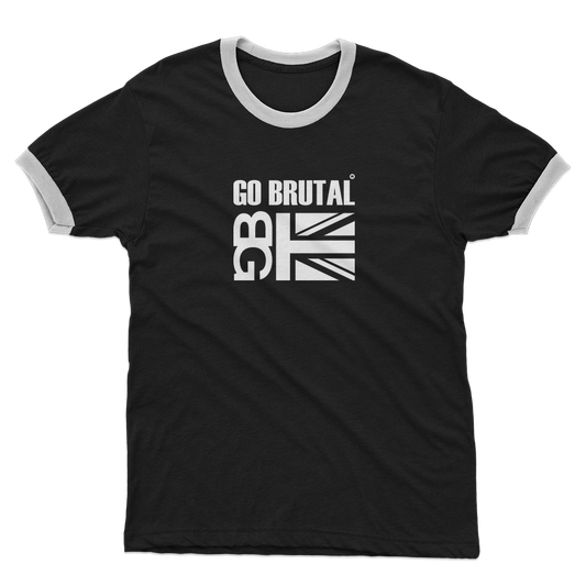 Go Brutal Adult Ringer T-Shirt