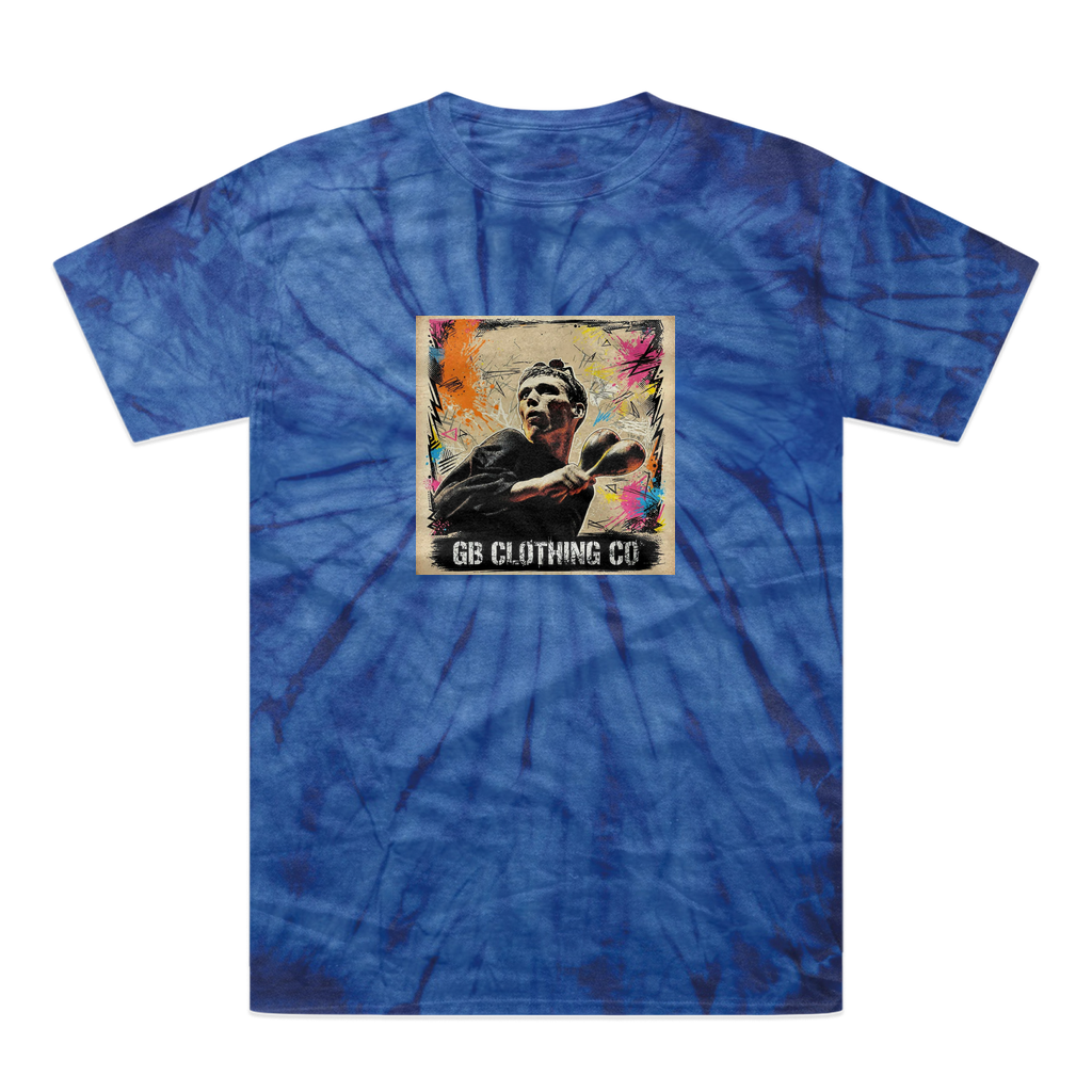 GB Legends - Bez Tonal Spider Tie-Dye T-Shirt