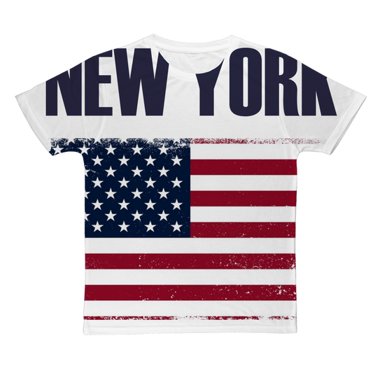 New York Classic Sublimation Unisex T-Shirt