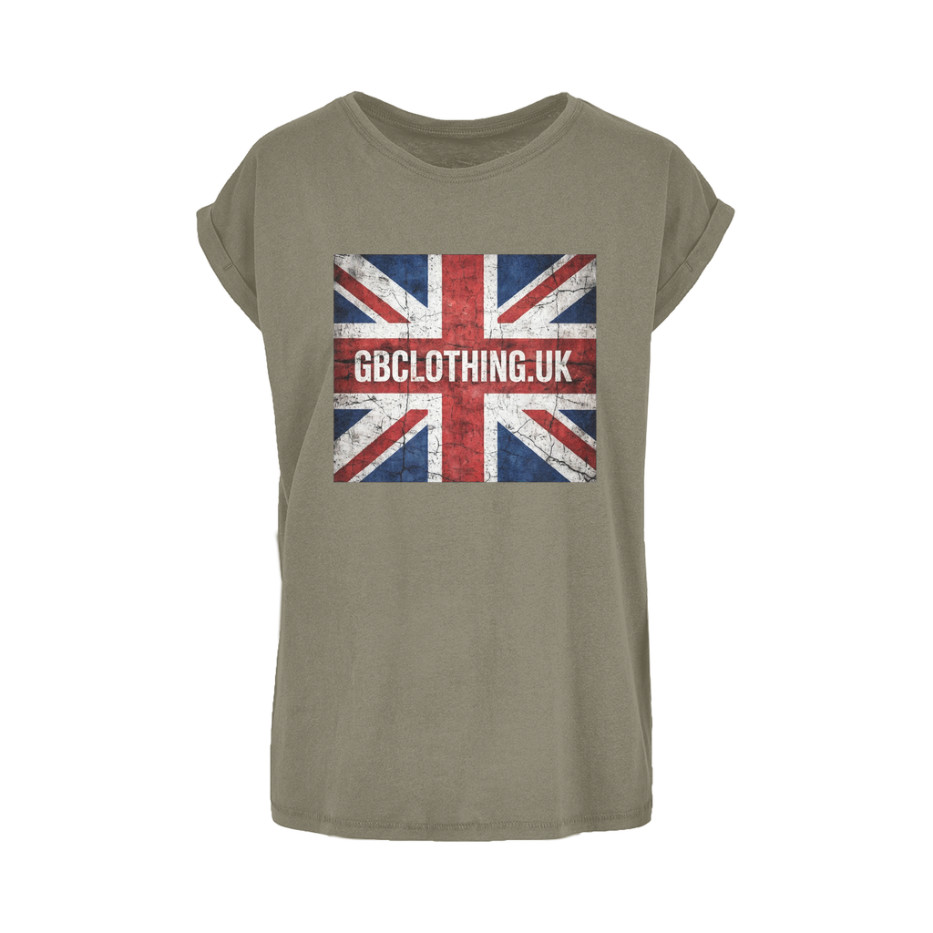 GB Women's Extended Shoulder T-Shirt XS-5XL