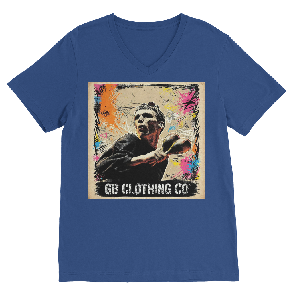 GB Legends - Bez Classic V-Neck T-Shirt
