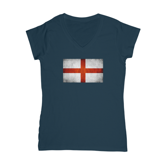 England Classic Women's V-Neck T-Shirt
