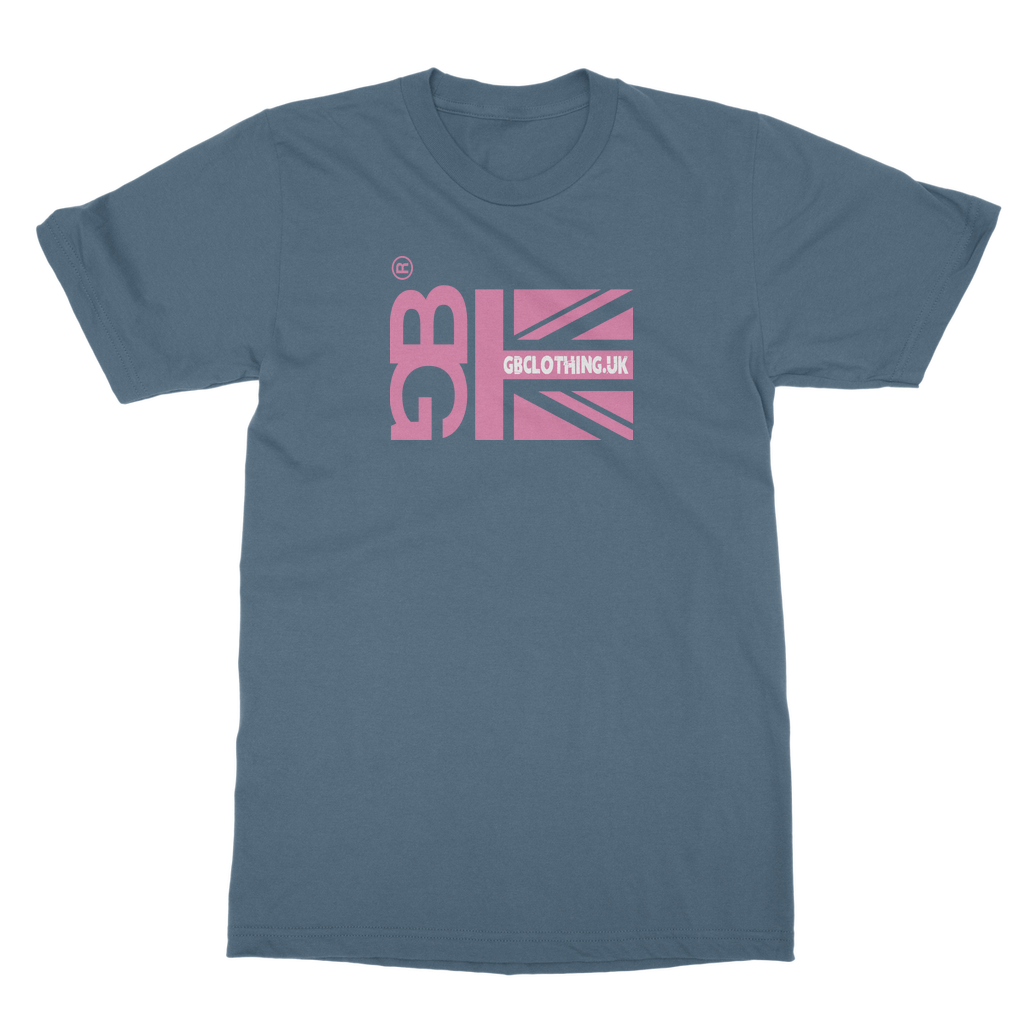Pink Flag Classic Heavy Cotton Adult T-Shirt