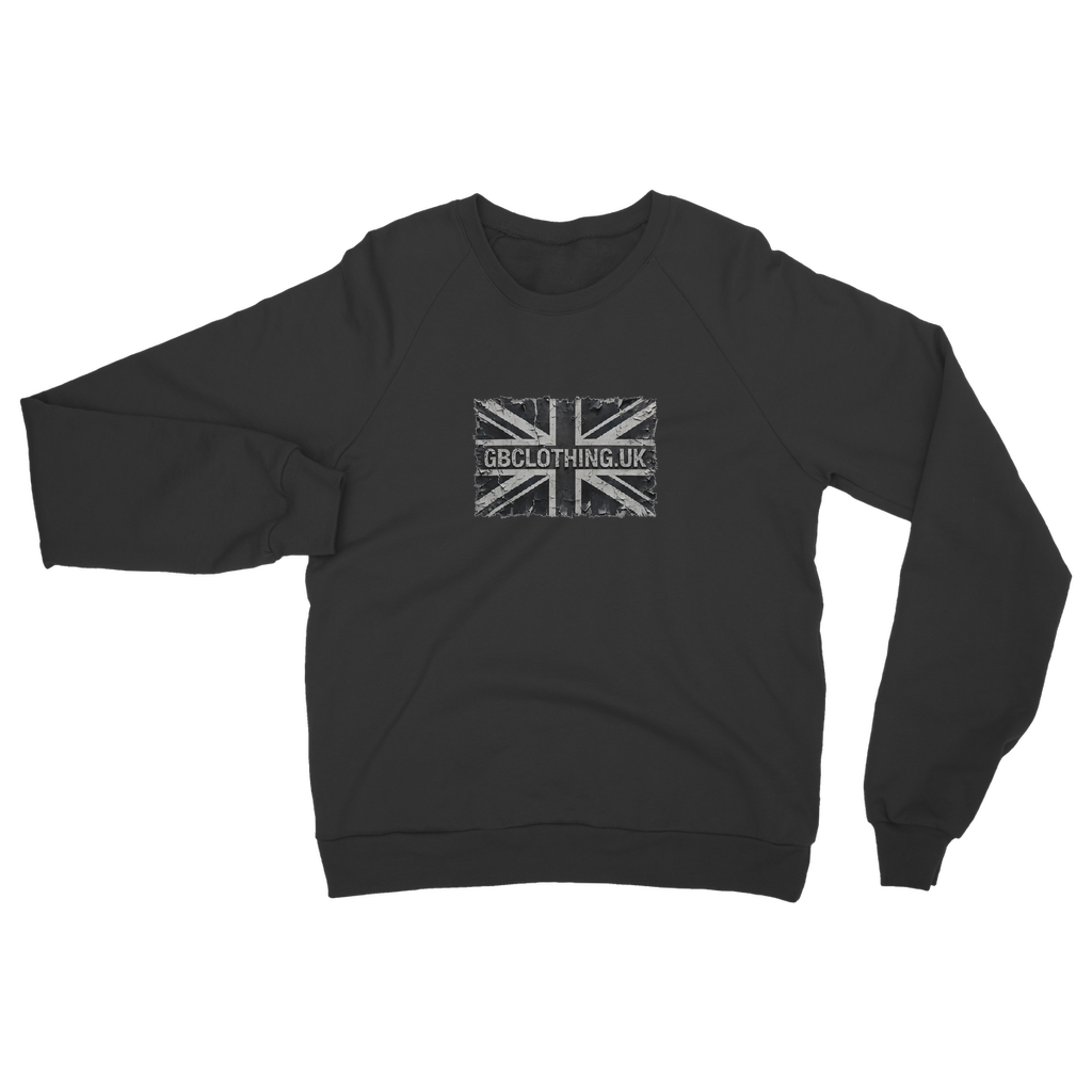 Distressed Black Flag Classic Adult Sweatshirt