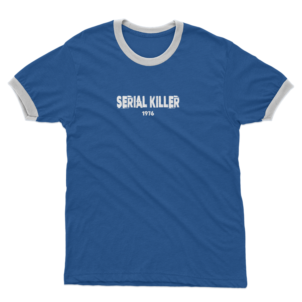 Serial Killer Adult Ringer T-Shirt