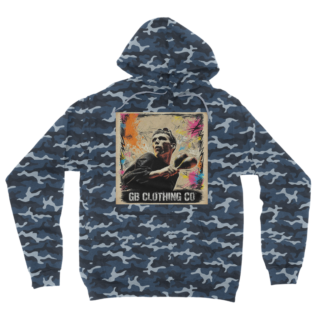 GB Legends - Bez Camouflage Adult Hoodie