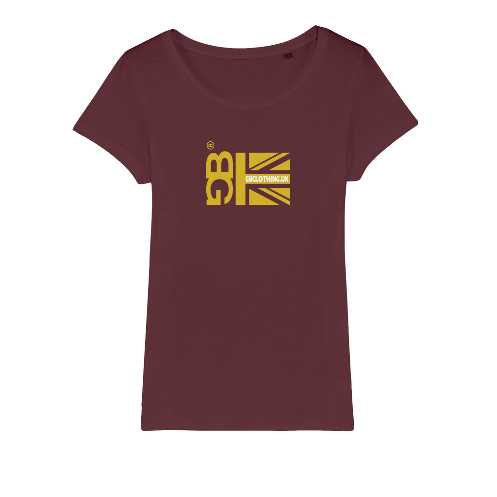 Mustard Flag Organic Jersey Womens T-Shirt