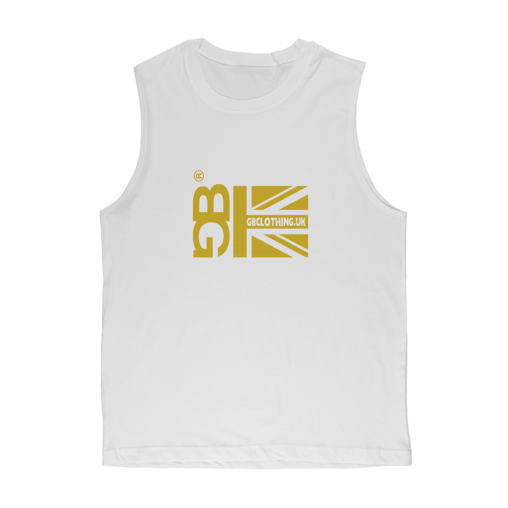 Mustard Flag Classic Adult Muscle Top