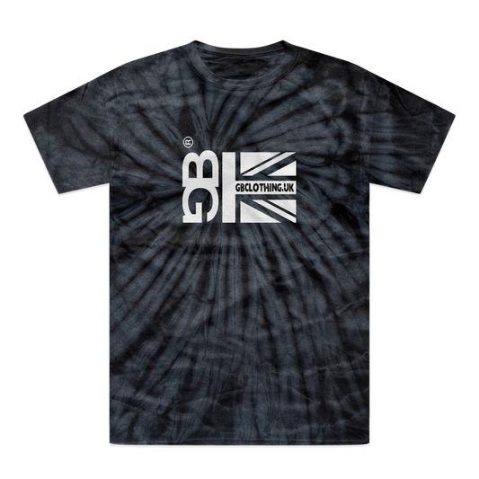 White Flag Tonal Spider Tie-Dye T-Shirt