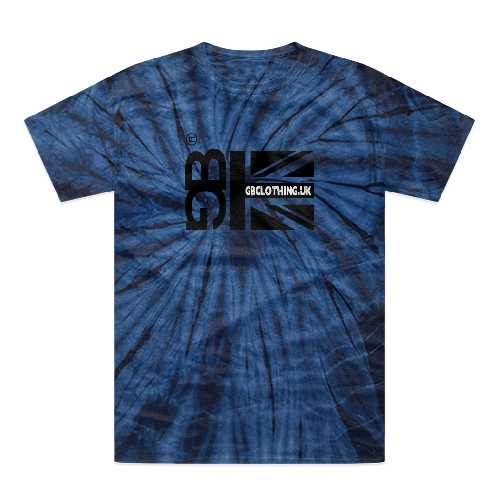 GBClothing.uk Tonal Spider Tie-Dye T-Shirt