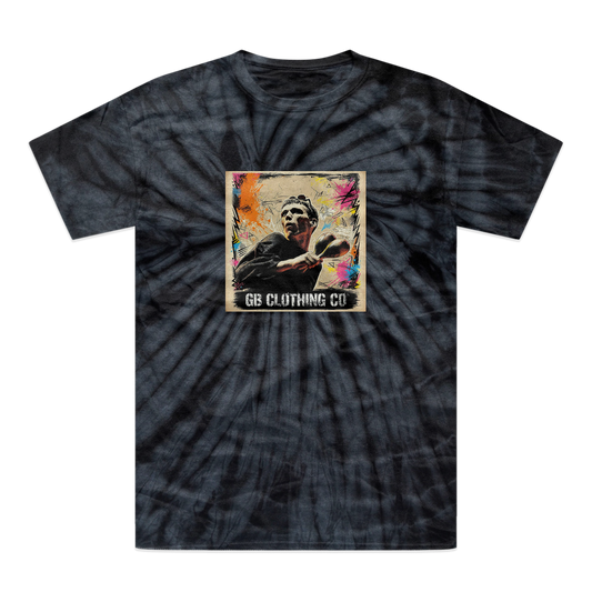 GB Legends - Bez Tonal Spider Tie-Dye T-Shirt