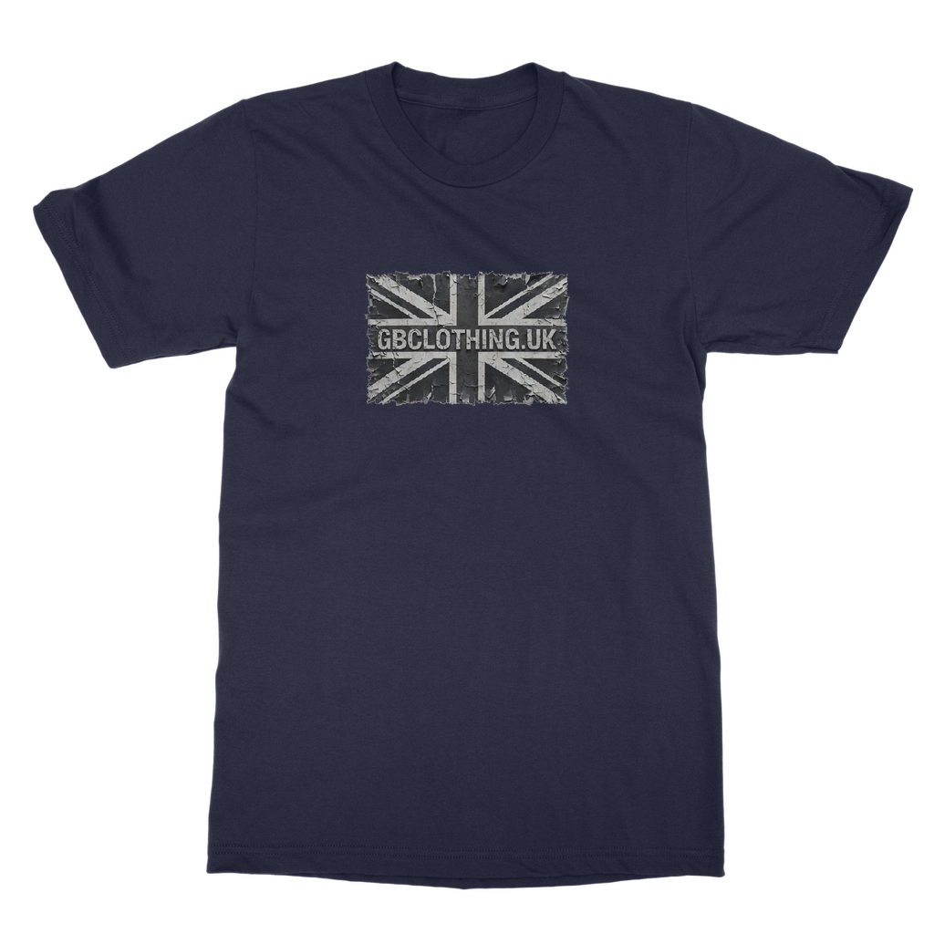 Distressed Black Flag Classic Adult T-Shirt
