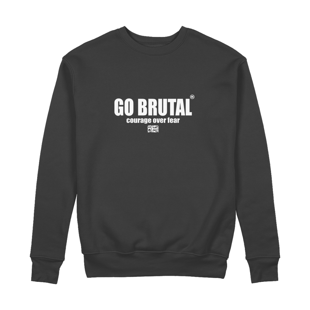 GB - Courage Over Fear 100% Organic Cotton Sweatshirt