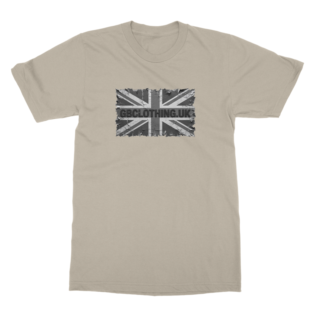 Distressed Black Flag Classic Adult T-Shirt