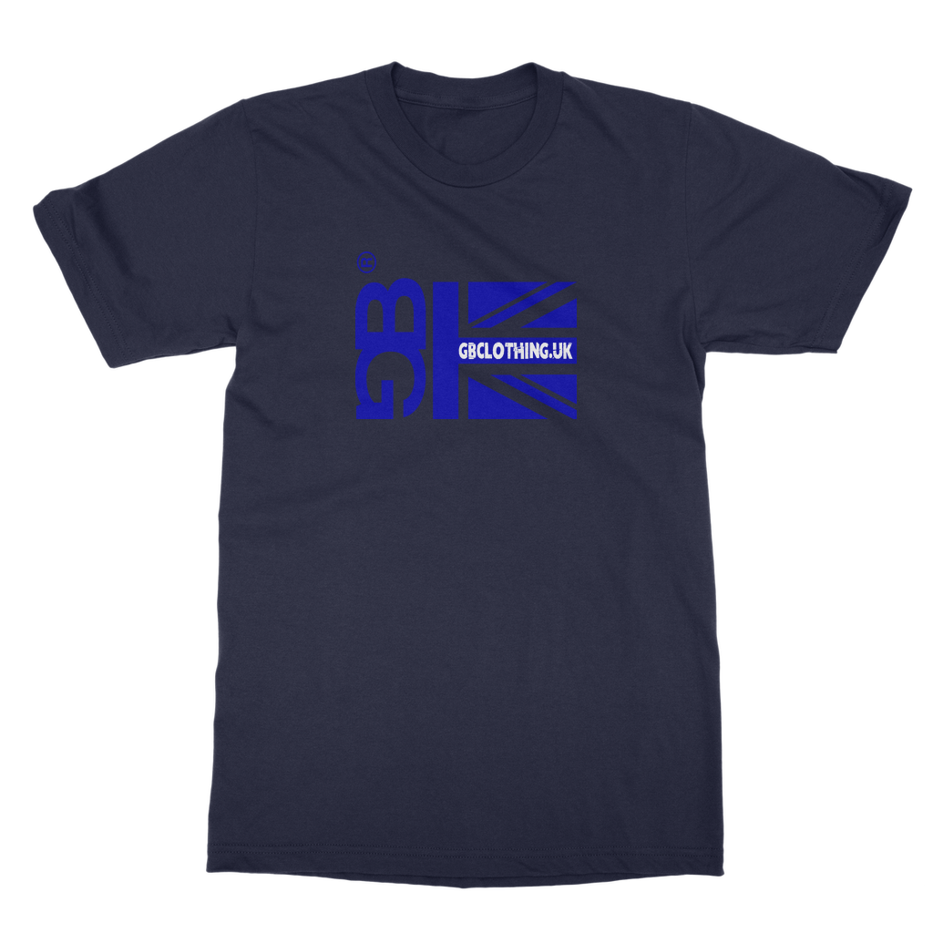 Blue Flag Classic Heavy Cotton Adult T-Shirt