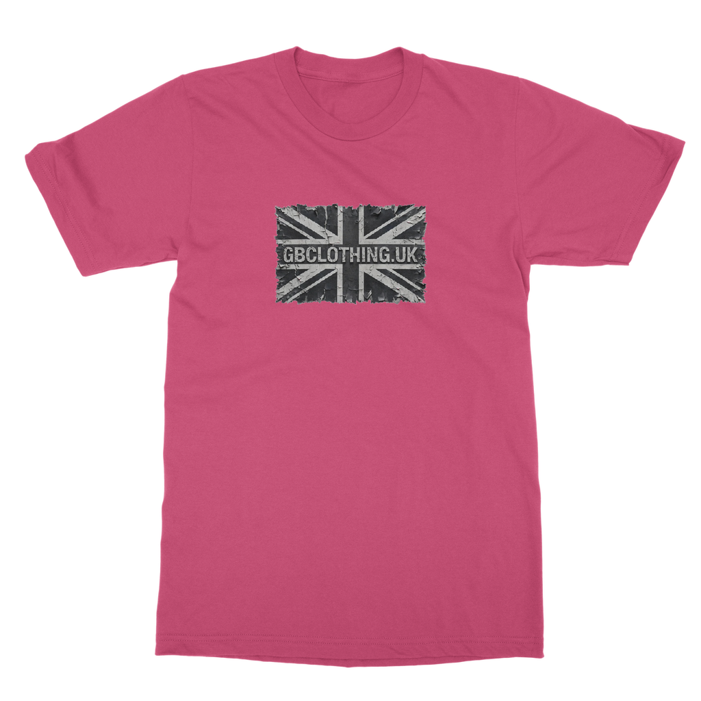 Distressed Black Flag Classic Adult T-Shirt