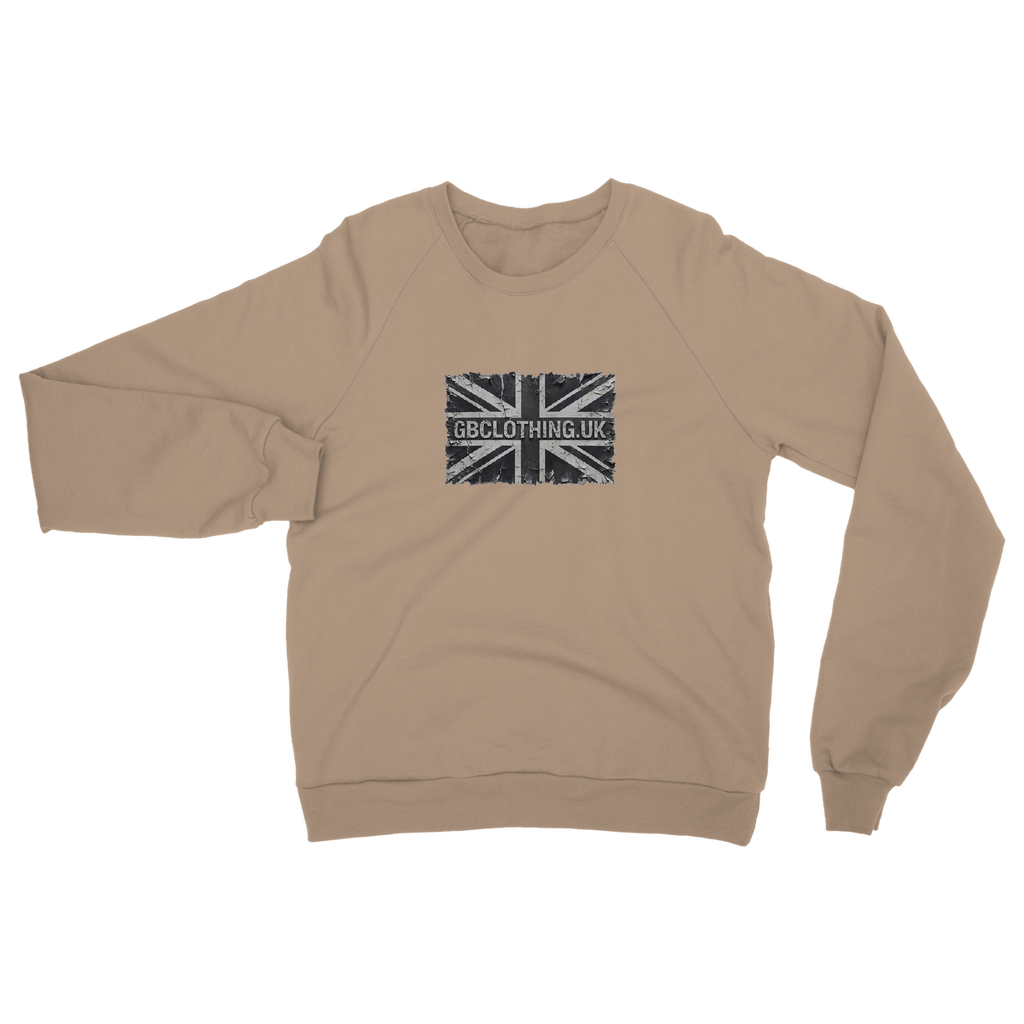 Distressed Black Flag Classic Adult Sweatshirt