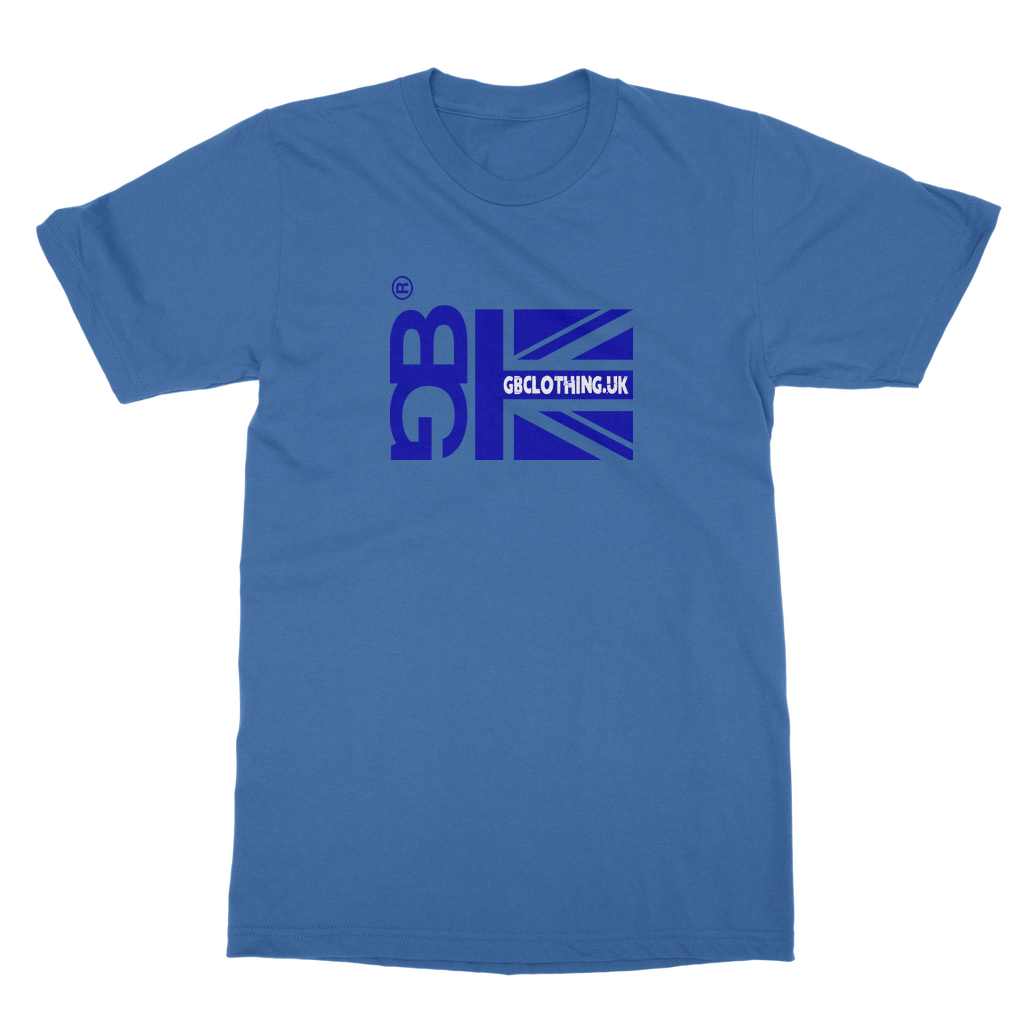 Blue Flag Classic Heavy Cotton Adult T-Shirt