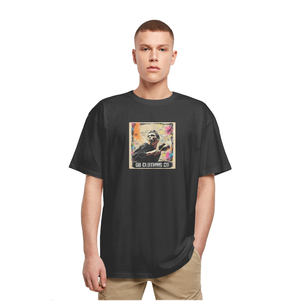 GB Legends - Bez Heavy Oversized T-Shirt
