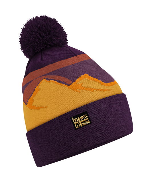 Mountain Peak Bobble Hat