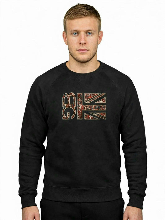Red Paisley Unisex Adult Sweatshirt