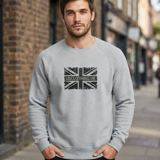 Distressed Black Flag Classic Adult Sweatshirt